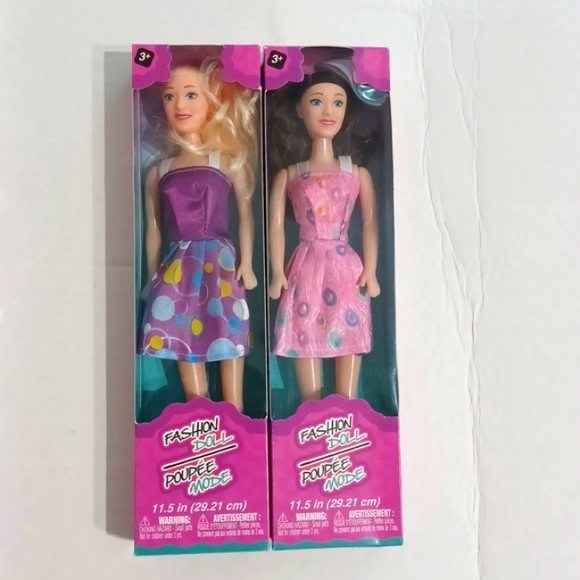 Fashion Doll/Poupee Mode Barbie Style Age 3+ (4pk) - Picture 2 of 8